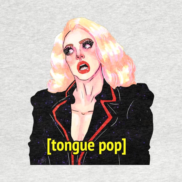 TONGUE POP by giuliarenzi